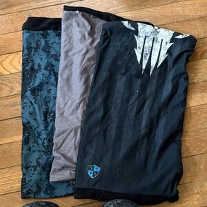 Set of Three Graphic Neck Gaiters